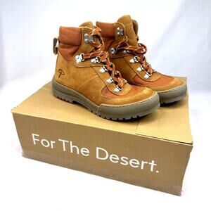 New Erem Xerocole Caramel Brown Hiking Boots 7.5